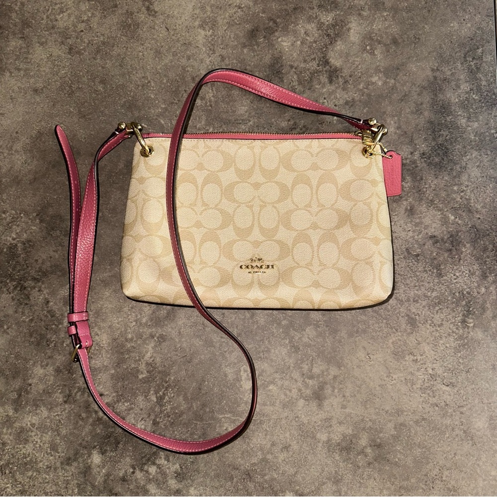 Coach Leather Crossbody Handbag